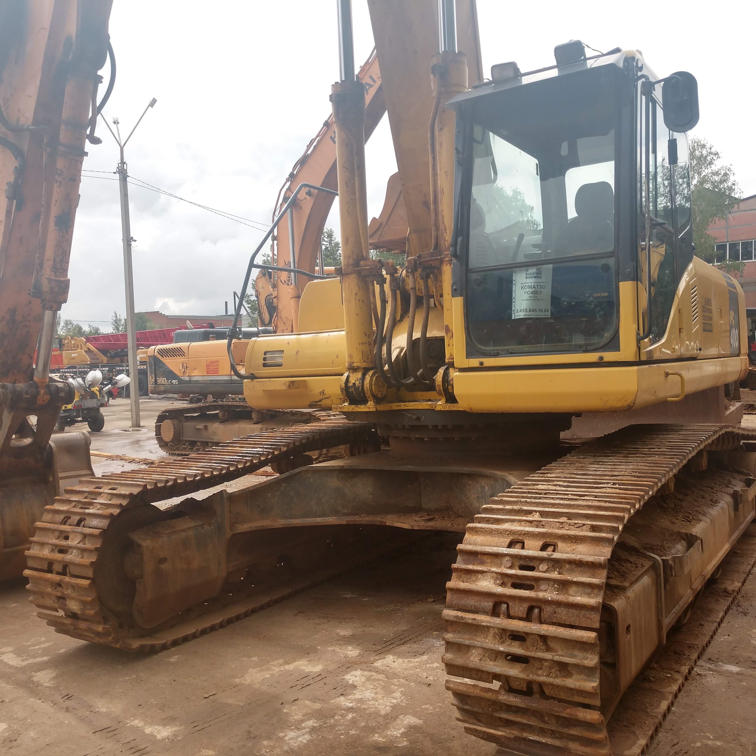 Экскаватор гусеничный Komatsu PC 400